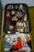 Miniature Chinese Mask and Small Collectibles