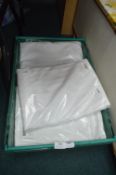 Nine White King Size Hotel Bed Sheets