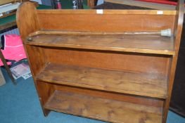 Pine Three Tier Bookcase