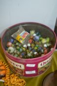 Tin of Marbles