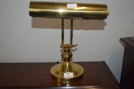 Adjustable Brass Desk Lamp