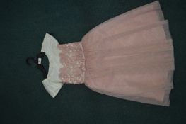 *Girl's Pink Party Dress Size: 10 Years by Jonah M