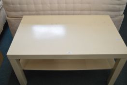 White Painted Coffee Table
