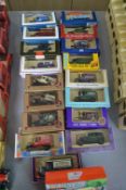 Eighteen Assorted Boxed Diecast Advertising Vehicl