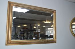 Gilt Framed Beveled Edge Mirror