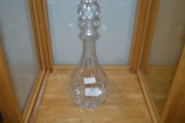 Cut Glass Lead Crystal Decanter