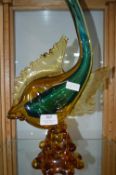 Large Murano Glass Fish