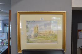 Framed Print of Beverly Minster by K.W. Burton