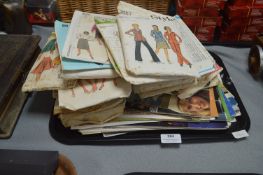 Vintage Knitting and Sewing Patterns