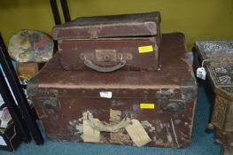 Two Vintage Suitcases