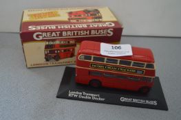 London Transport RTW Double Decker Bus