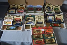 Seven Boxes of Six Days Gone Diecast Vintage Vehic