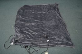 *Brookstone Plush Heated Throw