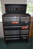 *Kirkland Heavy Duty Steel Toolbox on Castors with