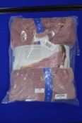 *Carole Hochman Plush Bathrobe in Rose Size: L