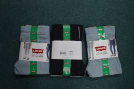 Three Levi's Girl's Jeggings 2pk Size: 8