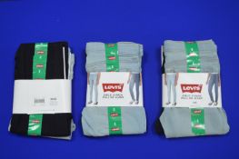 Three Levi's Girl's Jeggings 2pks Size: 8