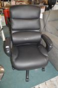 *Lay-Z-Boy Black Office Swivel Chair