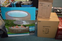 *Lay-Z-Spa Palm Springs Portable Spa with Pump & F