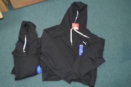 *Two Puma Black Hoddies Size: L