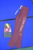 *Calvin Klein 2pc Jogger Set Size: S