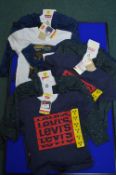 *Six Levi's Kids T-Shirt & Hoody Sets Size: S 6 ye