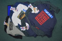 Six Levi's Kids 2pc T-Shirt & Hoody Sets Size: L 1