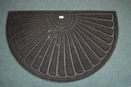 *Semicircular Shell Design Door Mat