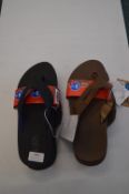 *Two Pairs of Flojos Gent's Flipflops Size: 8