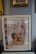 Framed Erotic Print