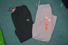 *Two Puma Track Bottoms Size: M