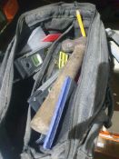 *box containing hand tools