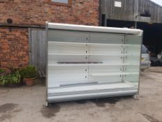 *Arneg Lisbona 2.5m remote multideck chiller cabinet with LED lights and night blind - refurbished