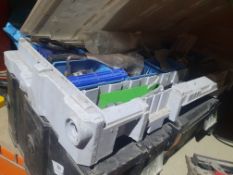 *box containing misc fittings,etc