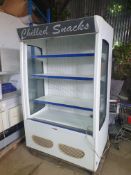 *Huskey multideck MV13 base plus 3 shelves. 1260w x 860d x 2000h