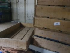 *7 x rustic crates 600w x 320d x 90h