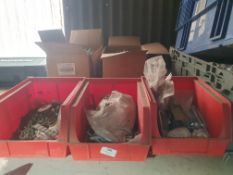 *3 lin bins of bolts/fixings/etc