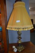 Decorative Brass Table Lamp