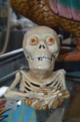 Reproduction Cast Iron Skeleton Moneybox