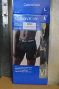 *Calvin Klein Boxer Briefs 3pk Size: L