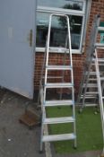 Beldray Six Tread Folding Aluminium Steps