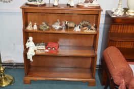 Three Shelf Open Front Bookcase