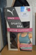 *Two Puma Sports Bras Size: L