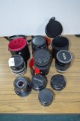 Assorted Lenses, etc.