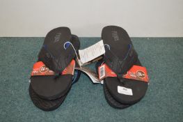 *Two Pairs of Flojos Men's Flipflops Size: 10