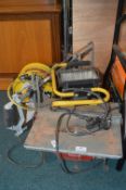 Portable Circular Saw, Extension Reel, Work Light,