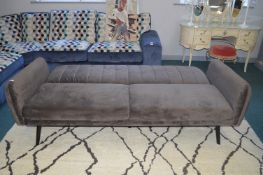 Grey Drop Back Sofa Bed (requires attention, retur