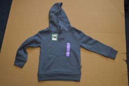 Puma Hooded Sweatshirt Size: 5-6 years