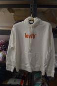 *Levi’s White Hoodie Size: L