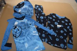 Six Assorted Kids Pyjama Sets Size: 10 years